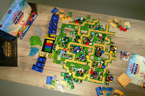 V Theme Park Mania si postavíte zábavní park snů