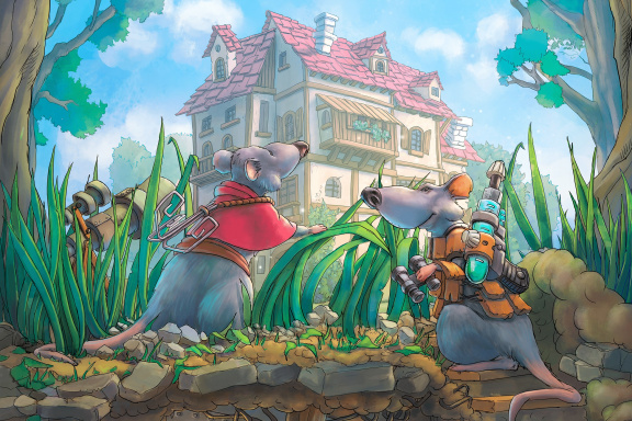 Tlama vydá Krysy z Wistaru od spoluautora Marca Pola a vlastní batoh na deskovky