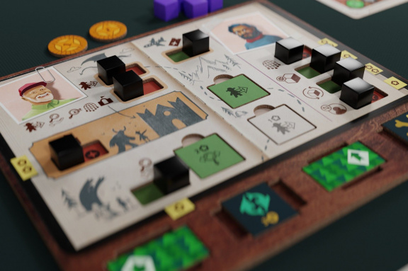 Polapte bájná zvířata a vytvořte jim magnetické útočiště v deskovce Cryptic Nature