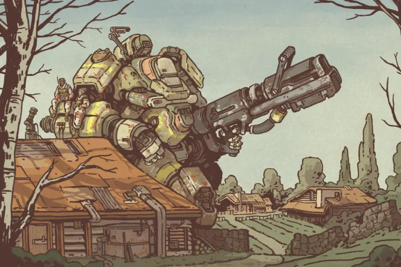 Mecha RPG Lancer dostane druhou edici od Dark Horse Comics