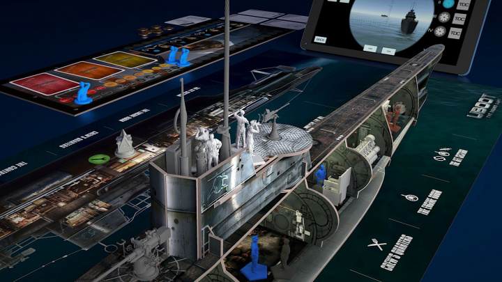 Oceňovaná atmosférická simulace ponorky U-Boot je zpátky na Kickstarteru s plastovým modelem