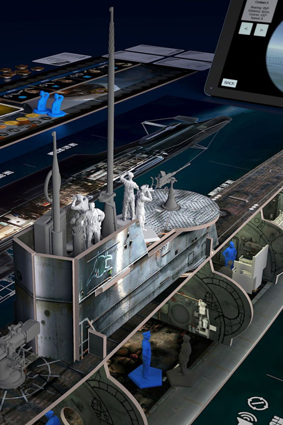 Oceňovaná atmosférická simulace ponorky U-Boot je zpátky na Kickstarteru s plastovým modelem