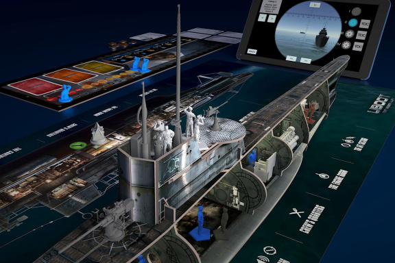 Oceňovaná atmosférická simulace ponorky U-Boot je zpátky na Kickstarteru s plastovým modelem