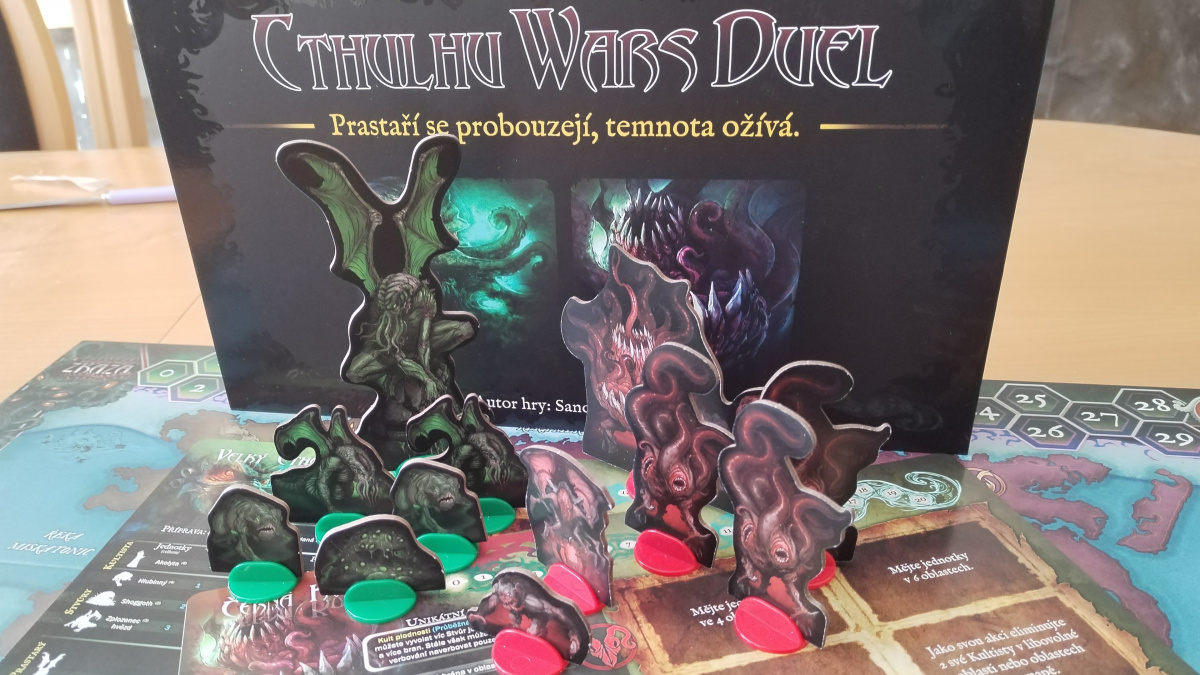 Cthulhu Wars: Duel – recenze chudšího bratříčka kultovní deskovky
