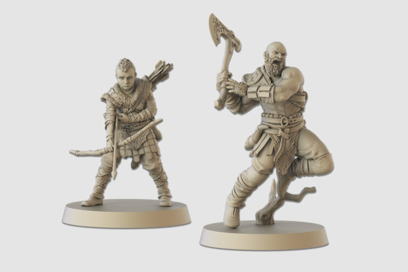 CMON chystá další deskovku podle God of War. Tentokrát už s plastovými figurkami