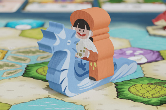 Wondrous Creatures je unikátní worker placement lákající na hromadu fantaskních zvířátek