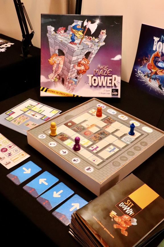 Nový Magic Maze Tower je poklidnější verzí původní hry Hrdinové bez záruky