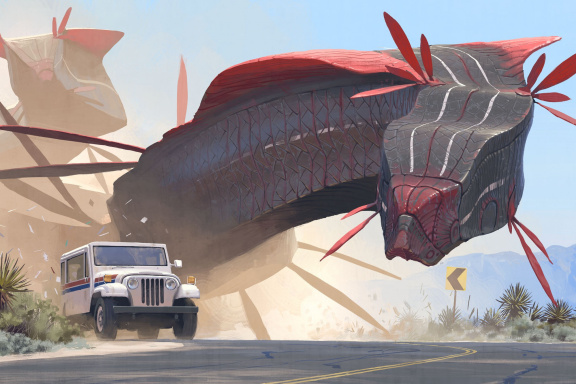 Alternativní americké devadesátky v RPG The Electric State lákají na Kickstarteru tisíce hráčů