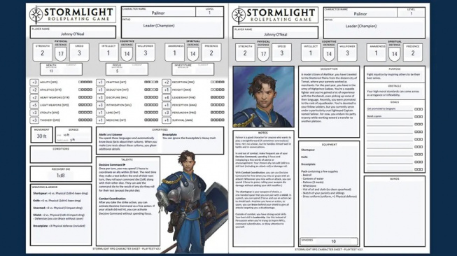 Stormlight Roleplaying Game