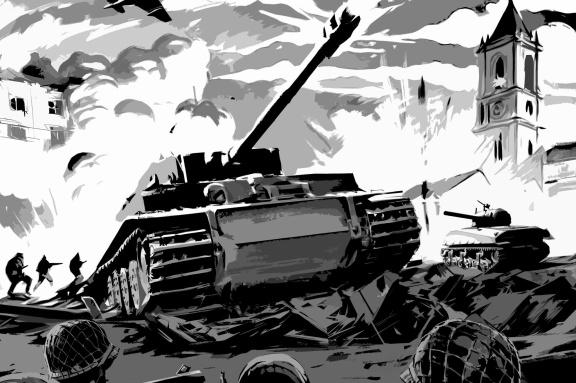 Na válečnou hru Bolt Action naváže druhoválečná desková hra Vanguard