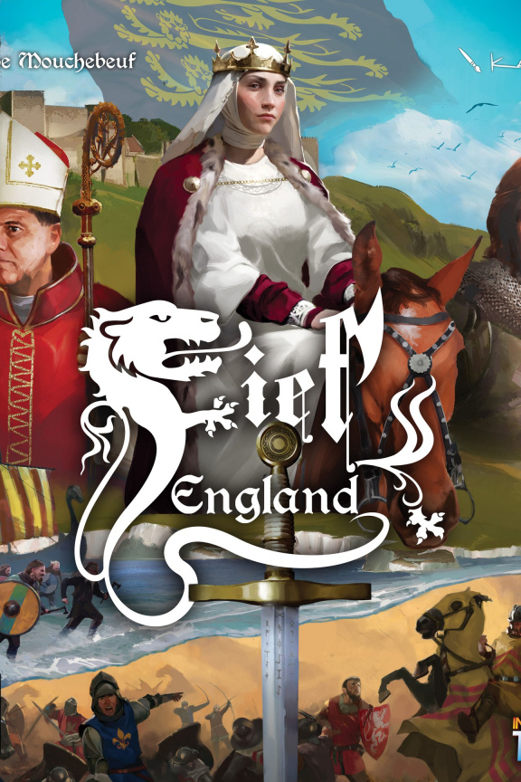 Ovládněte Anglii ve strategické deskovce Fief: England