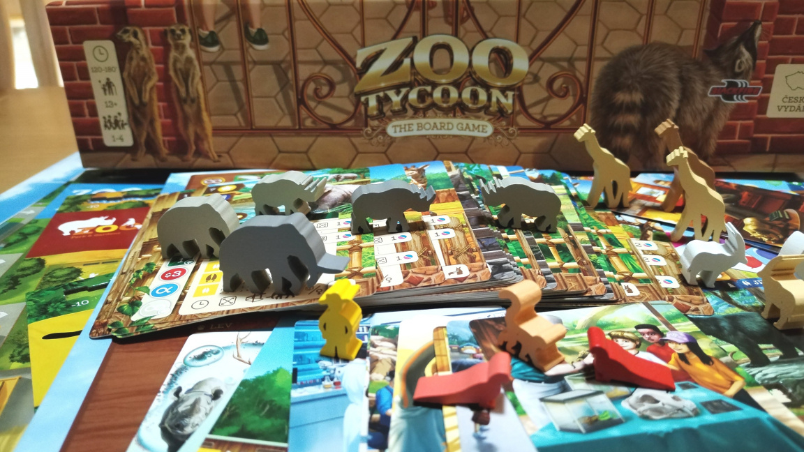 Zoo Tycoon: The Board Game – recenze adaptace počítačové klasiky pro náročné