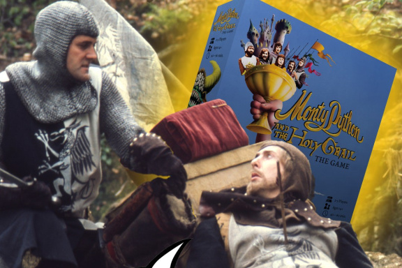 Katapultujte na své spoluhráče krávu v oficiální deskové adaptaci filmu Monty Python a Svatý Grál