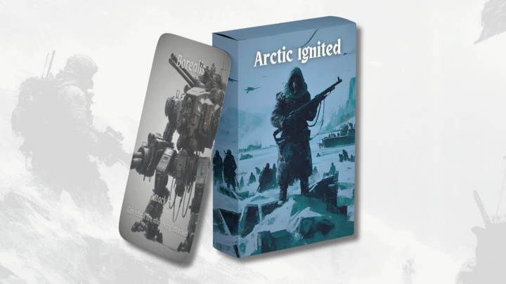 Naftou nasáklá karetka Arctic Ignited láká na hluboký strategický zážitek v malé krabici