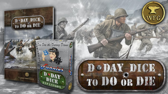 Druhoválečná kooperace D-Day Dice dostane ještě malá rozšíření a jednotnou knihu pravidel