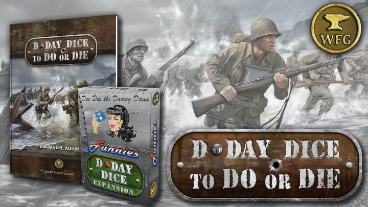 Druhoválečná kooperace D-Day Dice dostane ještě malá rozšíření a jednotnou knihu pravidel
