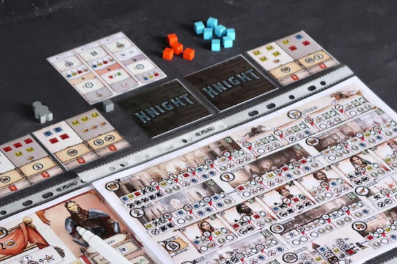 V print–and–play strategii Knight si vyzkoušíte život chrabrého rytíře