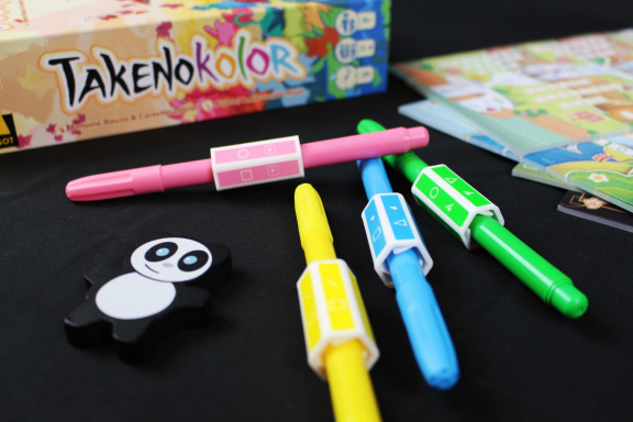 Oblíbené Takenoko se rozšíří o roll & write verzi Takenokolor, v níž házíte fixkami