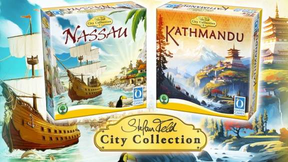 Tvůrce Hradů v Burgundsku rozšiřuje svou městskou kolekci deskovek o Nassau a Kathmandu