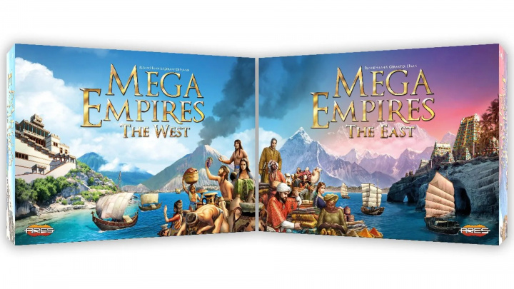 Kultovní, dvanáctihodinová civilizační deskovka Mega Empires pro 18 hráčů dostane omlazenou verzi