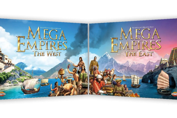 Kultovní, dvanáctihodinová civilizační deskovka Mega Empires pro 18 hráčů dostane omlazenou verzi