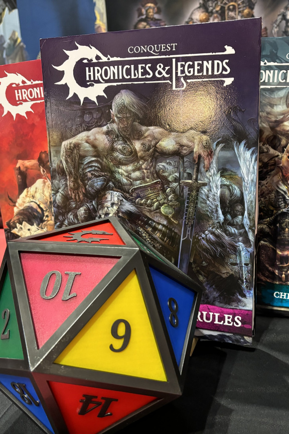 Válečnou hru Conquest rozšíří stolní RPG Conquest: Chronicles and Legends