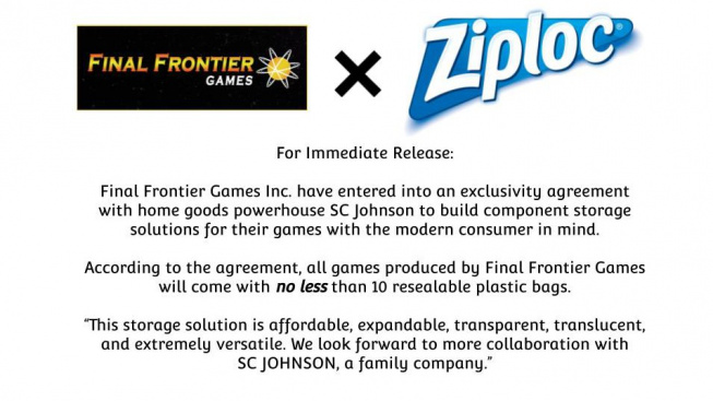 Final Frontier Games apríl 2024