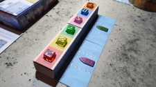 Walking in Burano: Roll & Write