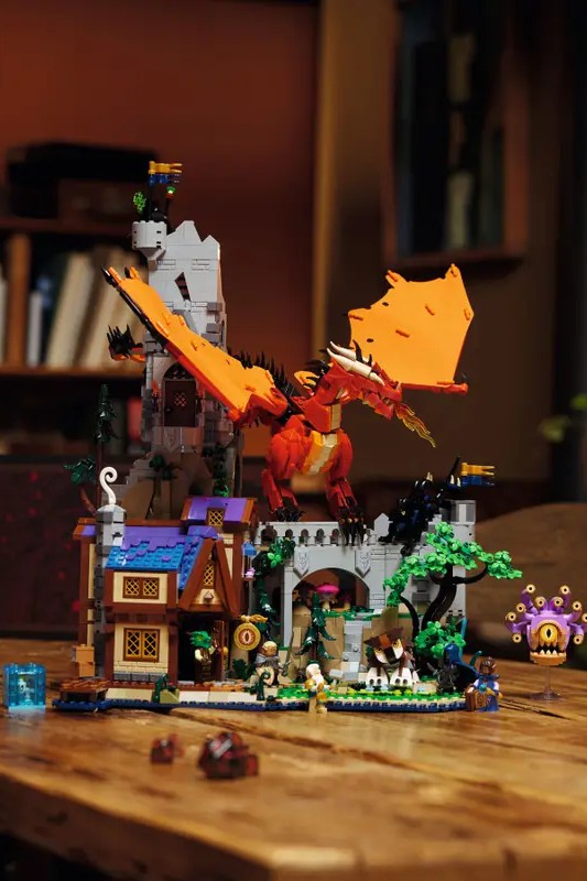 Lego přichází se stavebnicí podle Dungeons & Dragons, ve které si dokonce můžete zahrát dobrodružství