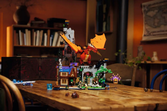 Lego přichází se stavebnicí podle Dungeons & Dragons, ve které si dokonce můžete zahrát dobrodružství