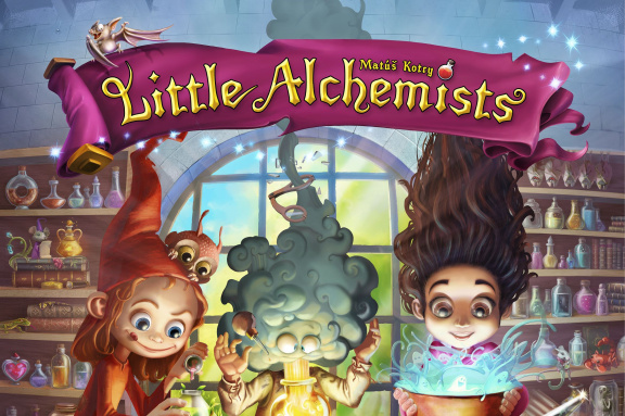 CGE se vrací k Alchymistům! Little Alchemists je rodinná verze zaměřená na deduktivní část hry