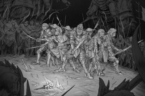 Žoldácké RPG Valraven od tvůrců Broken Tales čerpá z Hry o trůny i Dragon Age