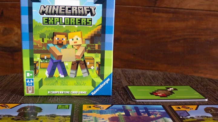 Vychází kooperativní karetní hra Minecraft Explorers od autora Příští stanice: Londýn