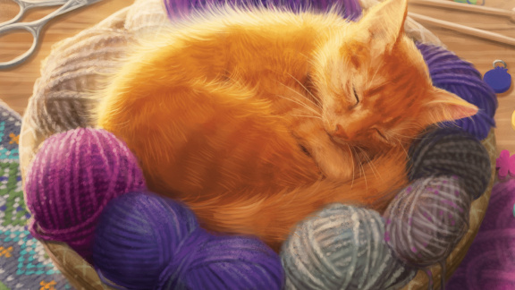 Knitting Circle je logická rodinná hra vycházející z Pelíšku