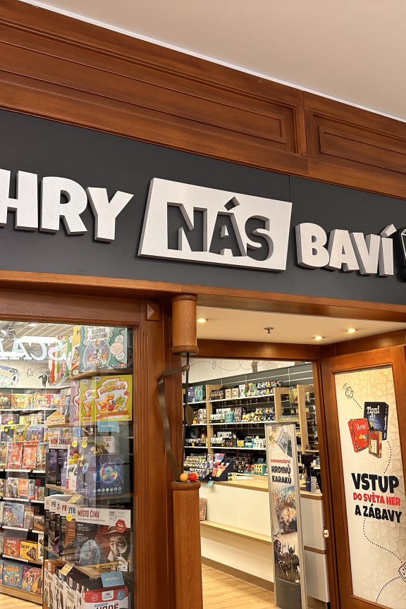 Albi v Palladiu proměnilo Svět her na prodejnu Hry nás baví s výhodami pro členy stejnojmenné skupiny