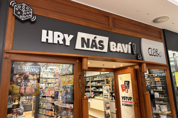 Albi v Palladiu proměnilo Svět her na prodejnu Hry nás baví s výhodami pro členy stejnojmenné skupiny
