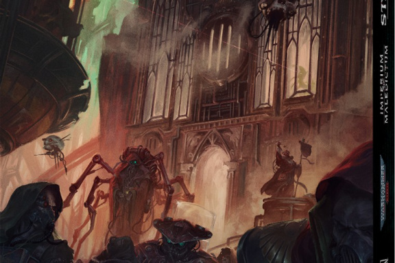 Cubicle 7 představuje starter set nejnovějšího RPG Imperium Maledictum ze světa Warhammeru 40k