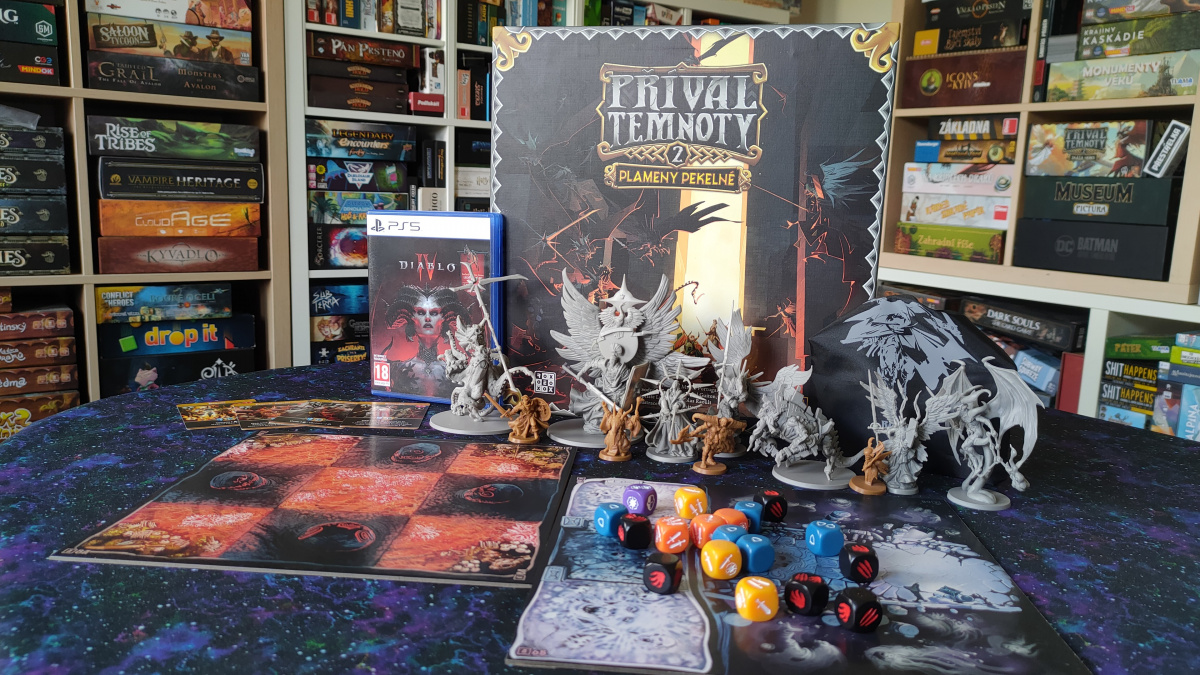 Příval temnoty 2: Plameny pekelné – recenze jedné z nejlepších stolních diablovek