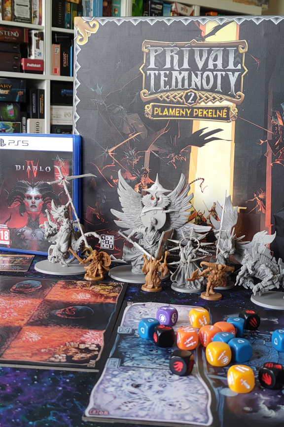 Příval temnoty 2: Plameny pekelné – recenze jedné z nejlepších stolních diablovek
