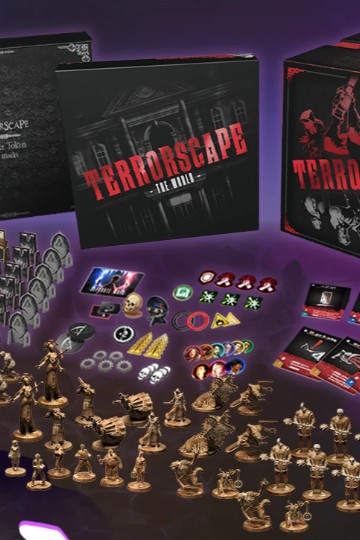 Skvělý asymetrický horor Terrorscape je zpět s novým rozšířením, big boxem a deluxe komponenty