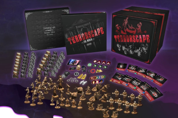 Skvělý asymetrický horor Terrorscape je zpět s novým rozšířením, big boxem a deluxe komponenty