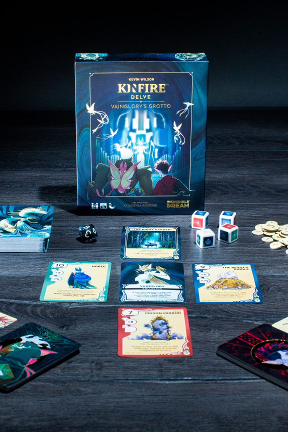 Série sólových/kooperativních dungeon crawlerů Kinfire Delve vyjde v češtině