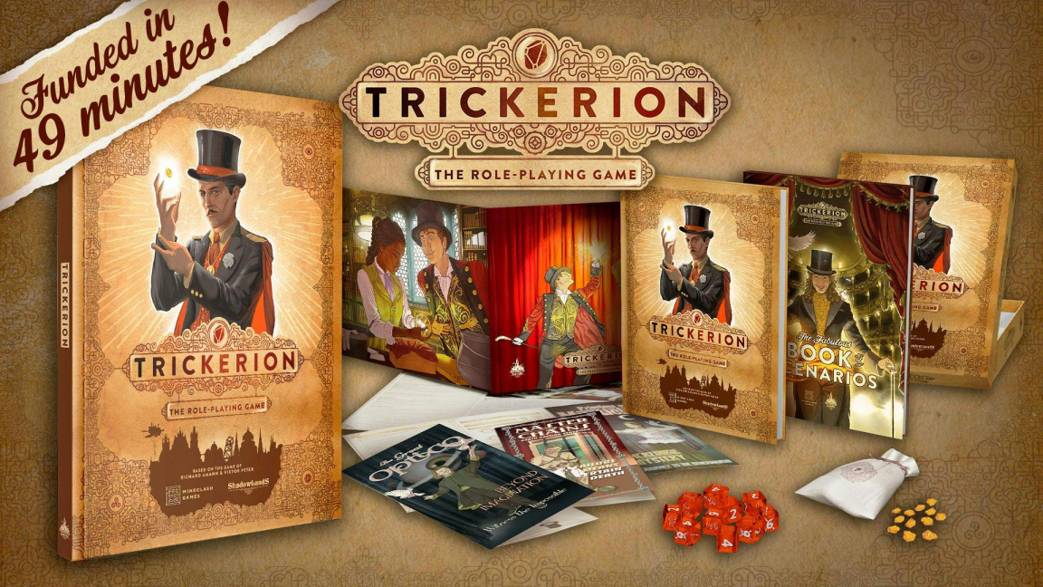 Clockpunkový Trickerion dorazil na Backerkit s RPG plným kouzel a iluzí