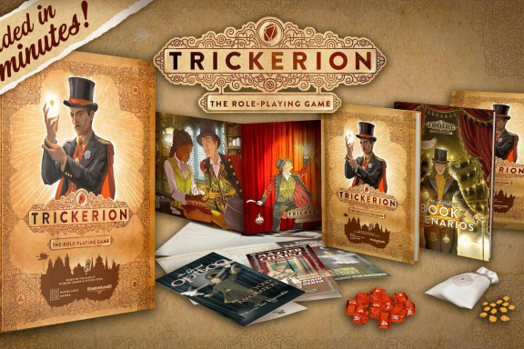 Clockpunkový Trickerion dorazil na Backerkit s RPG plným kouzel a iluzí