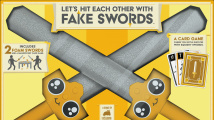 Let's Hit Each Other with Fake Swords