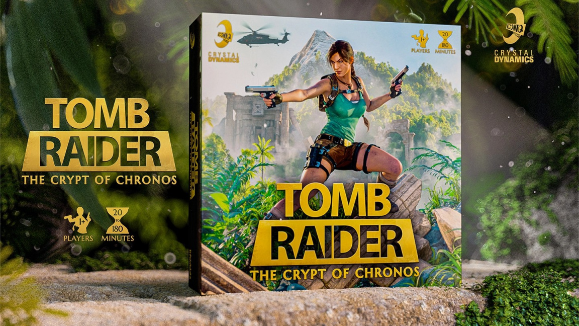 Lara Croft se dočká další stolní hry Tomb Raider: The Crypt of Chronos