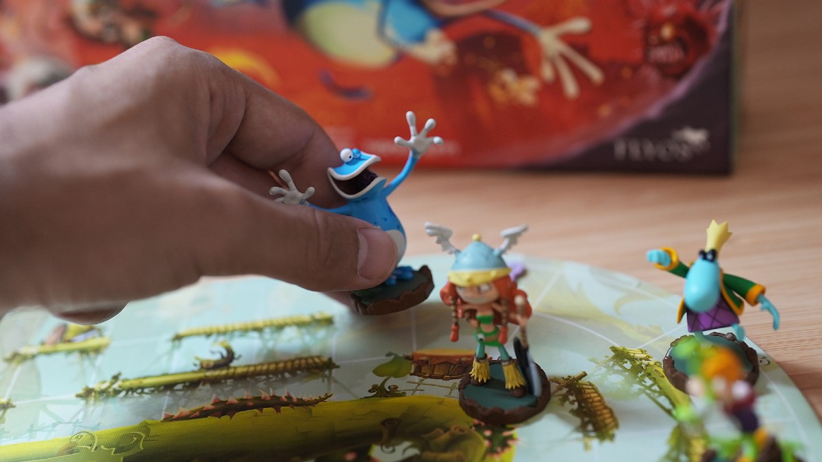 Ikonický hrdina Rayman a jeho parta se společně vrací ve stolní hře