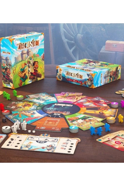 V asymetrické deskovce Zbojníci soupeří jediný princ klidně s pěti lupiči