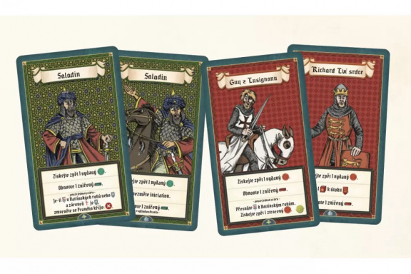 Páteční souhrn tuzemských novinek: České Sneferu, Saladin, Osmero, Vlci i High Frontier