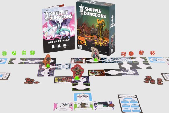 Probijte si cestu postupně budovaným podzemím v kooperačce Shuffle Dungeons